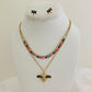 Jewelry Set Dragonfly / Dots
