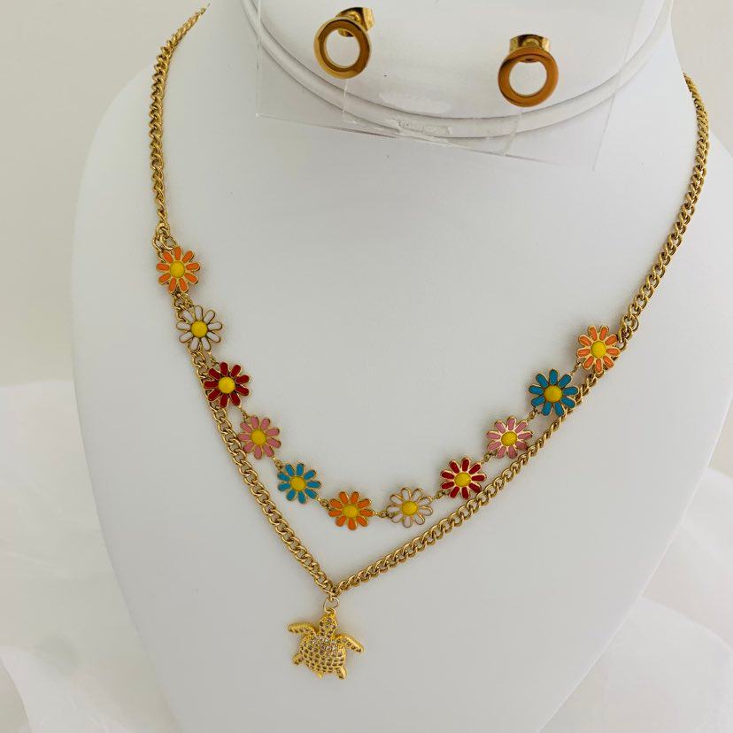 Jewelry Set Turtle