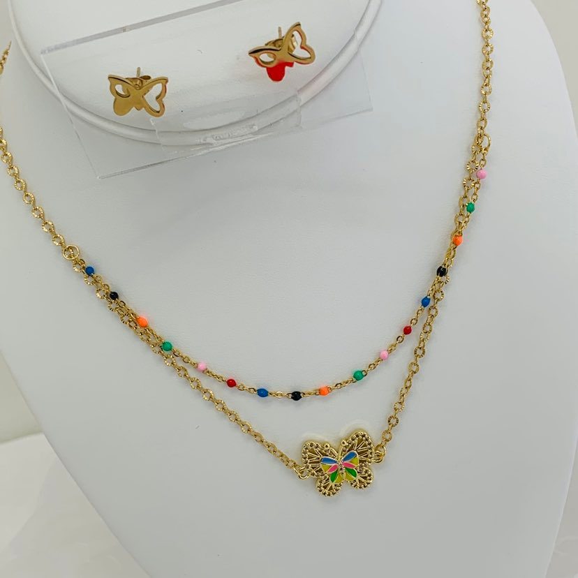 Jewelry Set Butterfly
