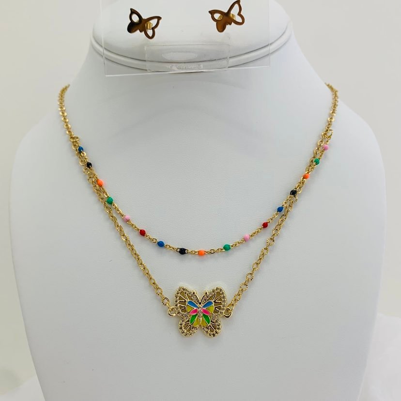 Jewelry Set Butterfly