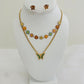 Jewelry Set Green Butterfly