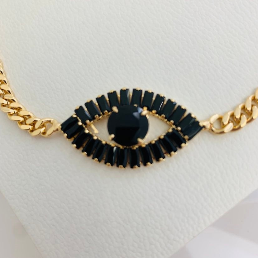 Bracelet 14K Black Eye