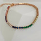 Bracelet Rose Gold Multicolor