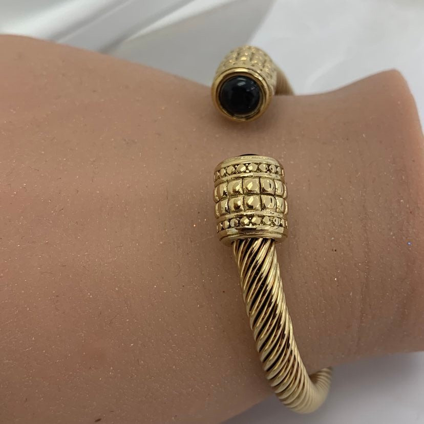 Bangle Gold Black