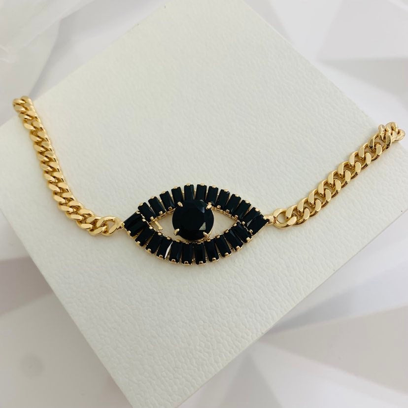 Bracelet 14K Black Eye