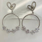 Earrings Heart Silver