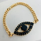 Bracelet 14K Black Eye