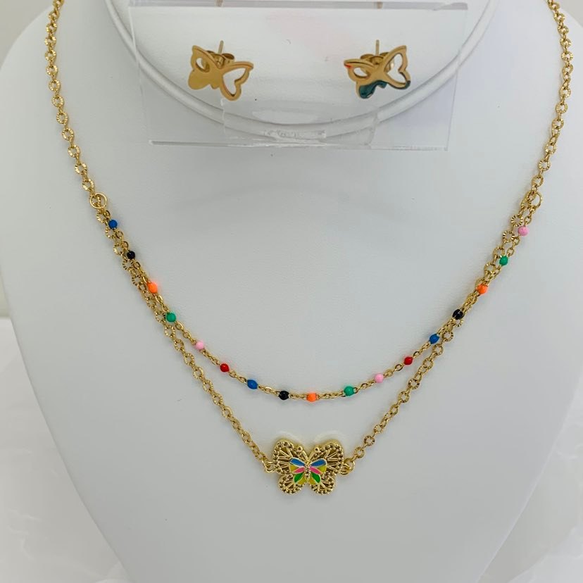 Jewelry Set Butterfly