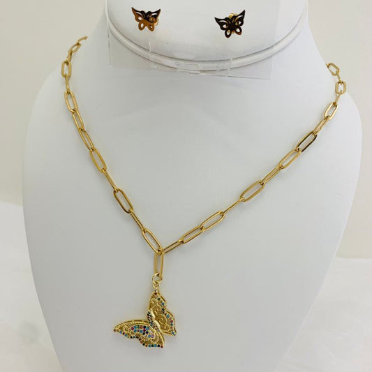 Jewelry Set Butterfly