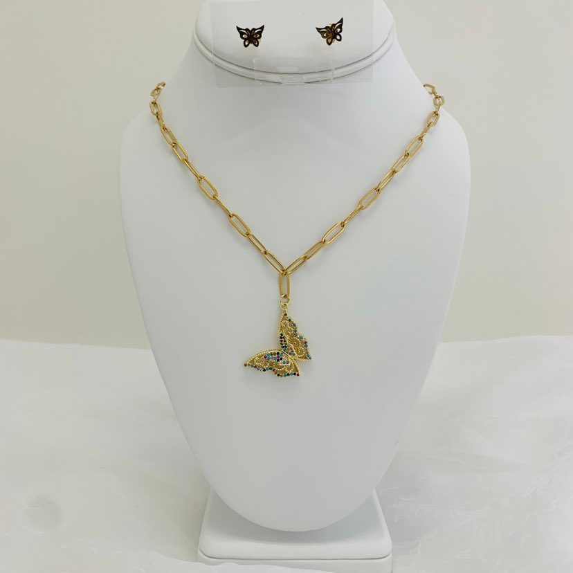 Jewelry Set Butterfly