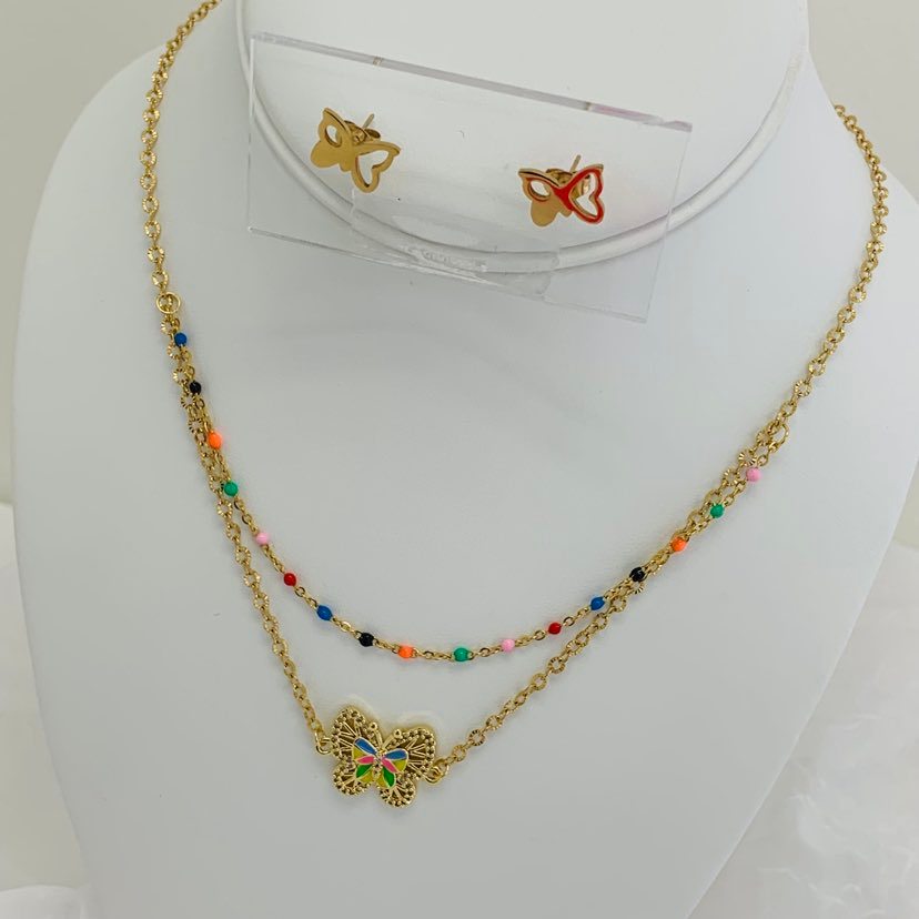 Jewelry Set Butterfly