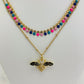 Jewelry Set Dragonfly / Dots