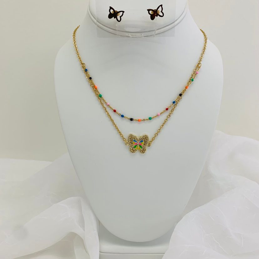 Jewelry Set Butterfly