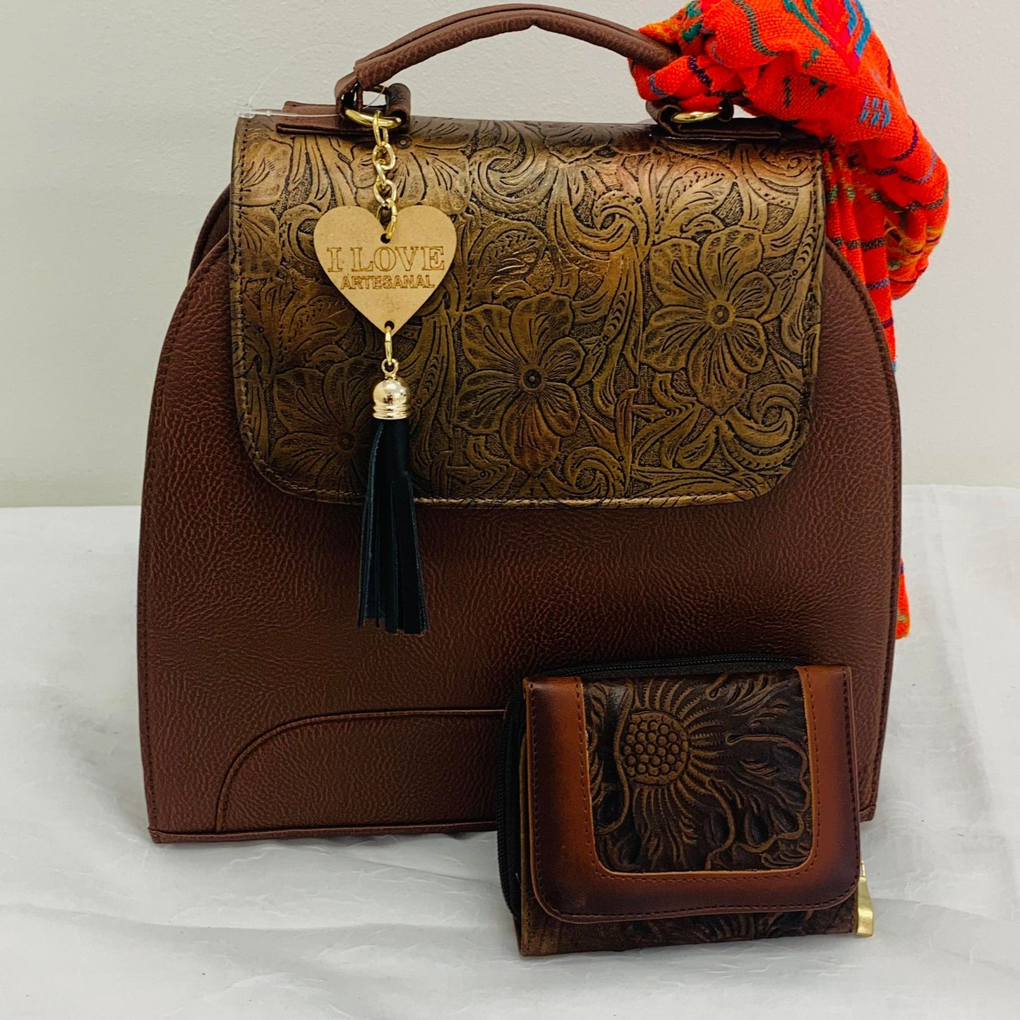 Artisan Leather Backpack